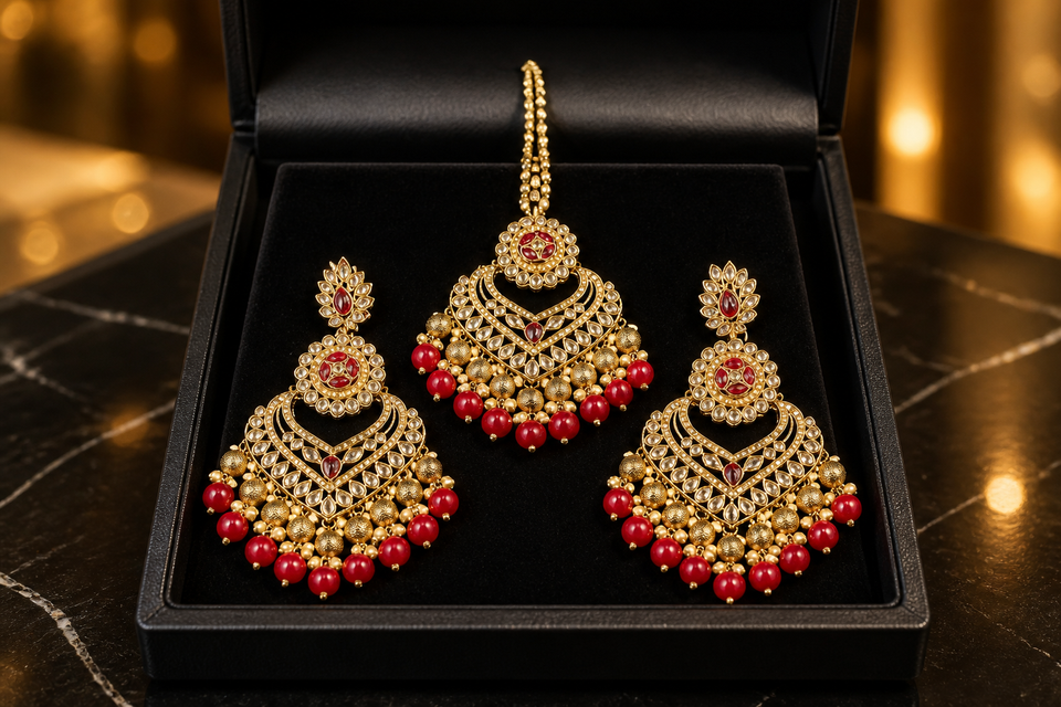 Earring and Tikka Sets