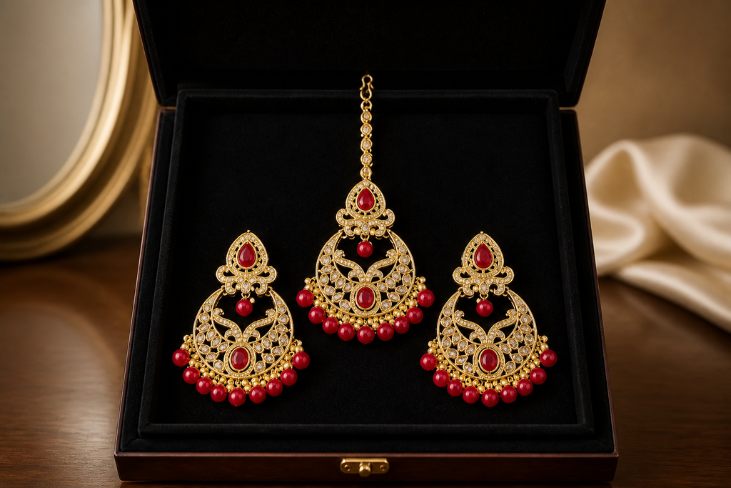 Earrings and Tikka Sets