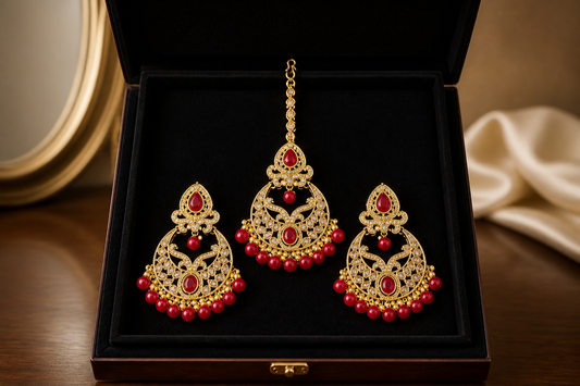 Earrings and Tikka Sets