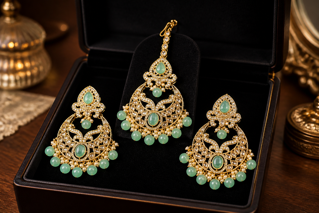 Earrings and Tikka Sets
