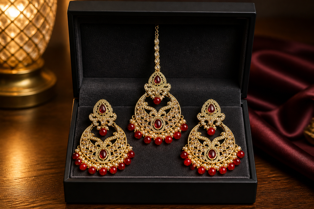 Earrings and Tikka Sets