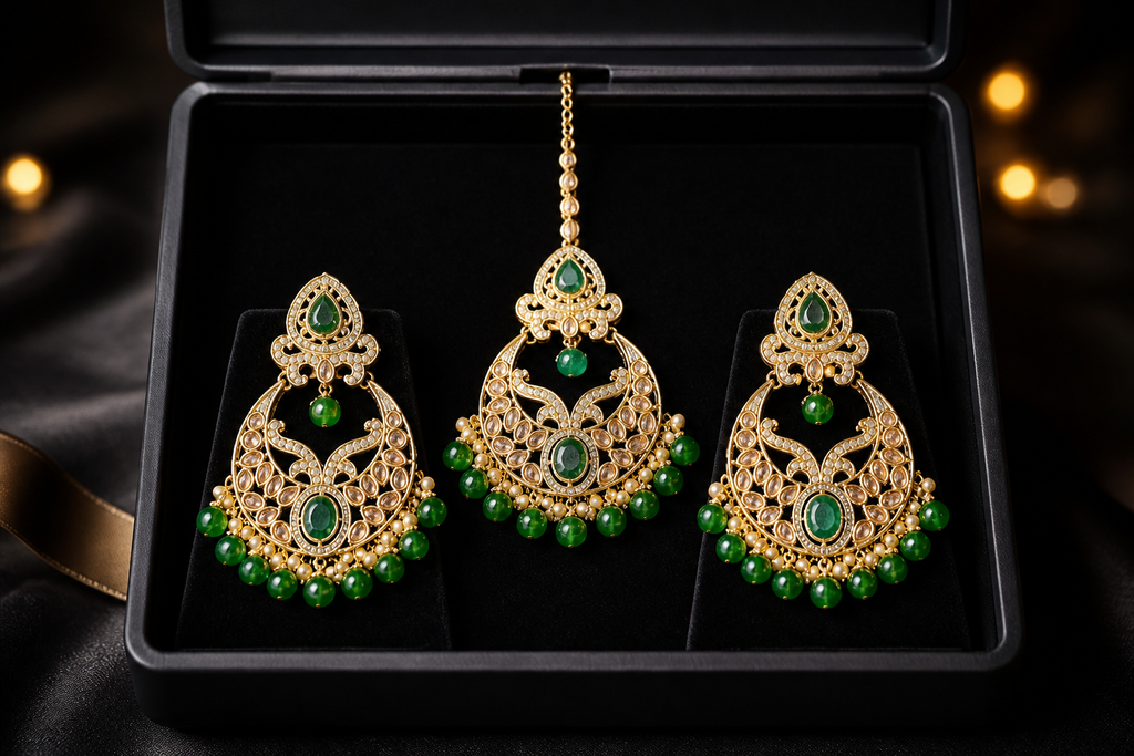 Earrings and Tikka Sets
