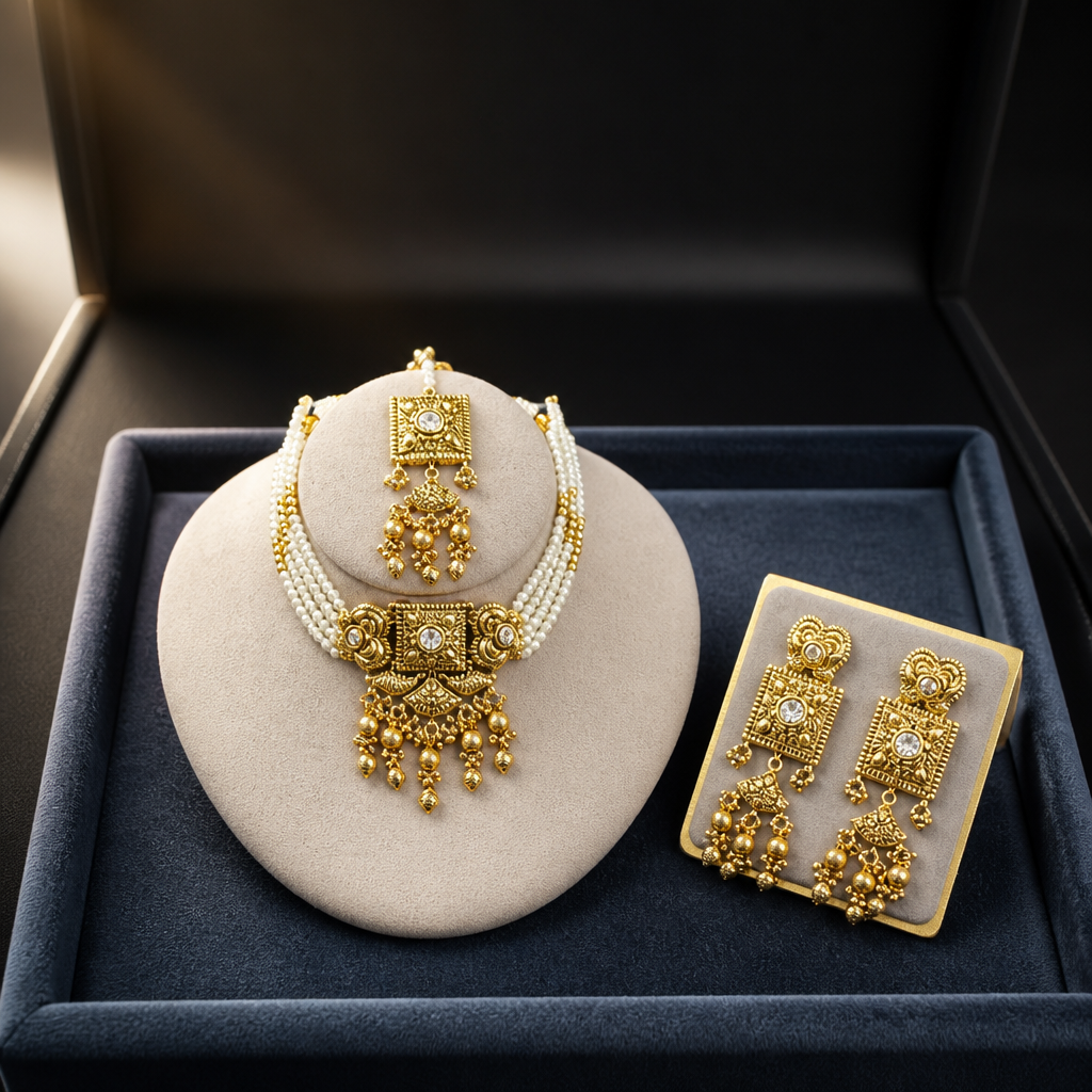 Vintage Choker Necklace Sets