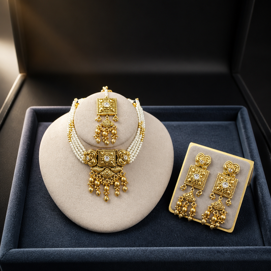 Vintage Choker Necklace Sets