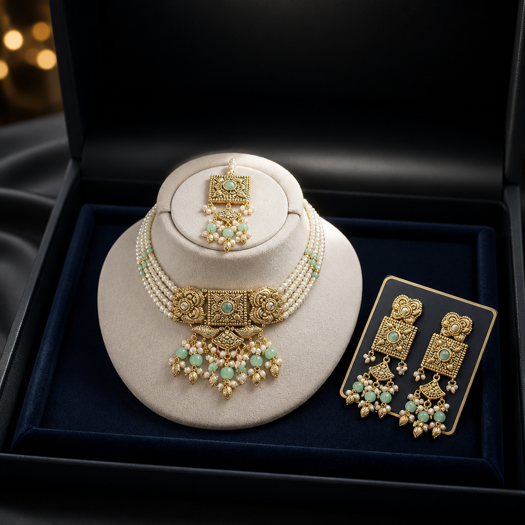 Vintage Choker Necklace Sets