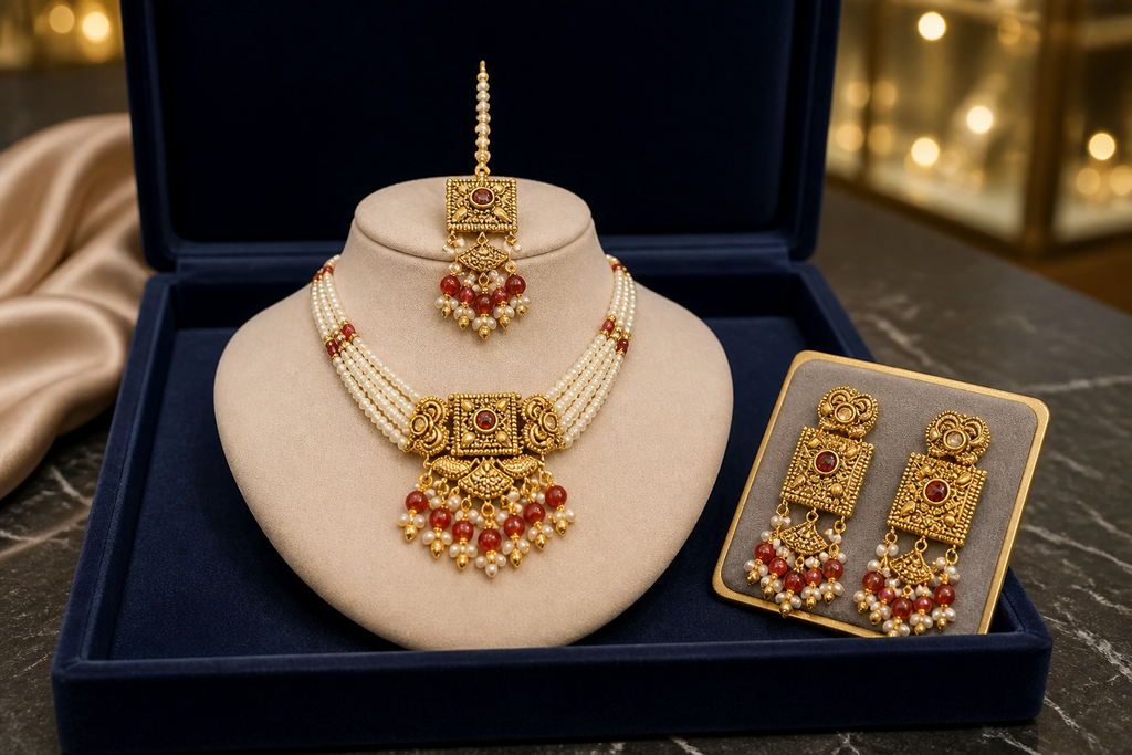 Vintage Choker Necklace Sets